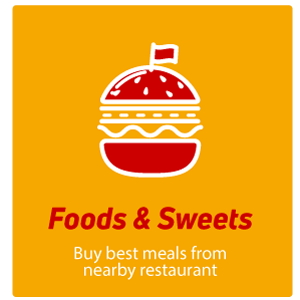 Food and Sweet Mapplate